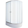 Душевой уголок Parly ZFM1201 L 120x80, с поддоном, левый, профиль хром