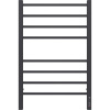 Полотенцесушитель электрический Terminus Сицилия П8 500x800, матовый чёрный