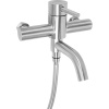 Смеситель для ванны с душем STWORKI Хальмстад WFT1031-2 нержавеющая сталь