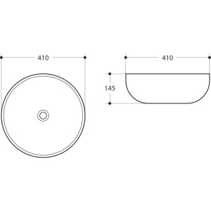 Купить Раковина Art&Max AM-109-MB матовая черная в Москве с доставкой Раковина Art&Max AM-109-MB матовая черная