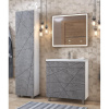 Шкаф-пенал Vigo Geometry Geometry 45 бетон