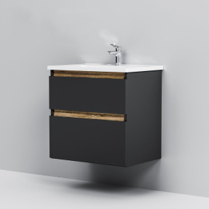 Мебель для ванной AM.PM X-Joy 65 подвесная, черная матовая