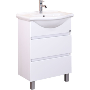 Тумба с раковиной Onika Элита 60 белая
