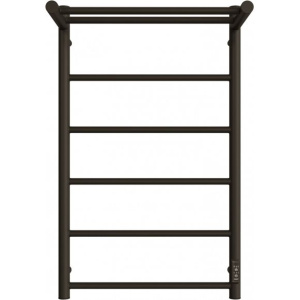 Купить Полотенцесушитель электрический Двин Fj neo 80/50 чёрный матовый, с полкой в Москве с доставкой Полотенцесушитель электрический Двин Fj neo 80/50 чёрный матовый, с полкой