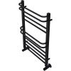 Полотенцесушитель водяной Акватек Бетта П10 50x80 черный муар