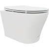 Унитаз подвесной Ceruttispa Adige Aria 9245 MW безободковый, с микролифтом, белый матовый