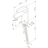 Смеситель для раковины AM.PM Tender F45A02122