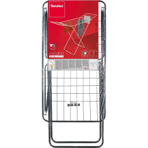 Сушилка для белья Metaltex Vulcano Black 40.75.02-032 черная