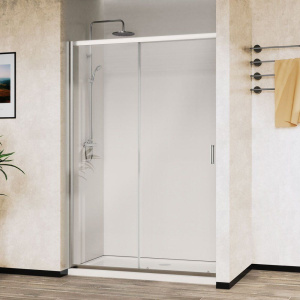 Душевая дверь в нишу Vincea City VDS-5CT100CL 100 см, стекло прозрачное, хром