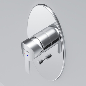 Смеситель для ванны с душем AM.PM Awe F1585000 С ВНУТРЕННЕЙ ЧАСТЬЮ