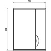 Зеркало ASB-Mebel Мессина 60