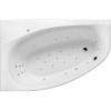 Акриловая ванна Excellent Kameleon WAEX.KML17.ULTRA L 170x110 см, угловая, с гидромассажем, с каркасом, со сливом-переливом, асимметричная