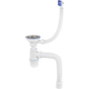 Сифон для мойки Virplast Элит 30987084 с прямоугольным переливом
