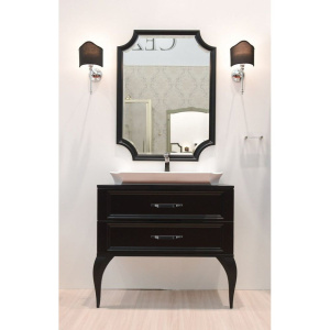 Зеркало Aqwella 5 stars LaDonna черное