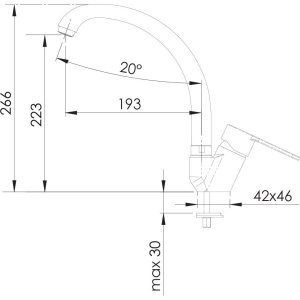 Купить Смеситель для кухни Remer Winner W42 в Москве с доставкой Смеситель для кухни Remer Winner W42