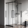 Душевой уголок AM.PM Func W84G-403-12090-BТ 120х90 см, профиль черный матовый