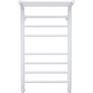 Купить Полотенцесушитель водяной Comfysan Luce W-8 80х40 белый матовый, с полкой в Москве с доставкой Полотенцесушитель водяной Comfysan Luce W-8 80х40 белый матовый, с полкой