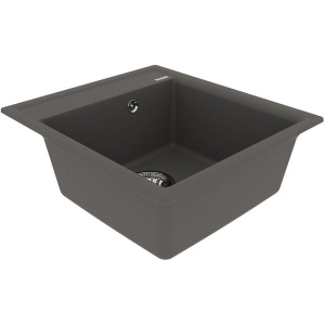 Купить Мойка кухонная Lemark Hanka 450 9910011 серый шёлк в Москве с доставкой Мойка кухонная Lemark Hanka 450 9910011 серый шёлк