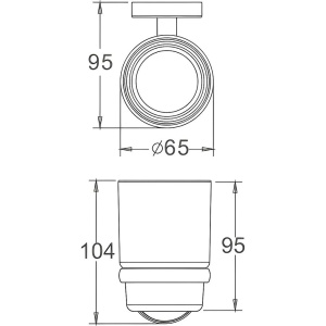 Стакан Haiba HB87 06