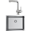Комплект Мойка кухонная Omoikiri TADZAVA 54-U-IN нержавеющая сталь + Смеситель Tanigawa-SB BN нержавеющая сталь