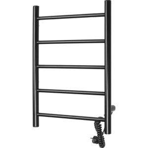 Полотенцесушитель электрический Domoterm Классик DMT 109-5 60х40, R, черный матовый