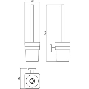 Ершик Timo Selene 10061/00 chrome