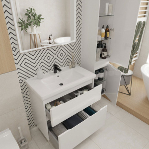 Тумба с раковиной SanStar Riana 100