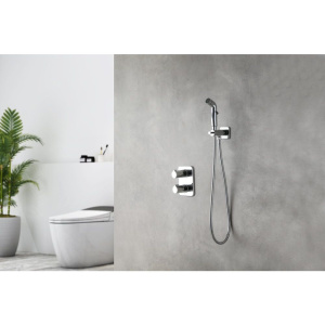 Гигиенический душ Lemark Yeti LM7820C со смесителем, С ВНУТРЕННЕЙ ЧАСТЬЮ