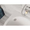 Акриловая ванна Vagnerplast Flora R 150x100 см, угловая, с каркасом, ультрабелая, асимметричная