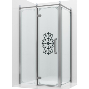 Душевой уголок Ambassador Royal 18015110-L 120х80 см, профиль хром