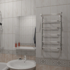 Полотенцесушитель электрический Тругор Пэк 6 П 80х40 с выключателем