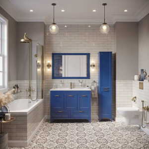 Купить Зеркало Sanflor Ванесса 105, индиго в Москве с доставкой Зеркало Sanflor Ванесса 105, индиго