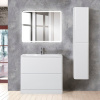 Тумба с раковиной BelBagno Albano 90 напольная, bianco lucido