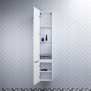 Шкаф-пенал AM.PM Like 35 L подвесной, белый глянец