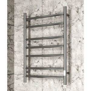 Купить Полотенцесушитель электрический Bauedge Stil R 50х80, нержавеющая сталь полированная в Москве с доставкой Полотенцесушитель электрический Bauedge Stil R 50х80, нержавеющая сталь полированная