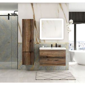 Шкаф-пенал Art&Max Techno 40 дуб бомонд лофт, L