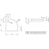 Поддон для душа Radaway Siros A800