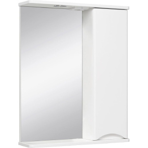 Зеркало Runo Афина 60 белое