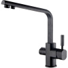 Смеситель для кухни Kaiser Decor 40144-2 черный мрамор