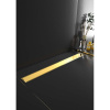 Душевой трап (лоток) Boheme Premium Linear 80 см, золото