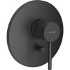 Смеситель для ванны с душем Kludi Bozz 386503976 черный матовый, с внутренней частью