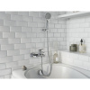 Смеситель для ванны с душем STWORKI Дублин HFDB10000 хром,настенный, латунь, однорычажный, с душевым гарнитуром
