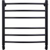 Полотенцесушитель водяной Comfysan Noumi W-6 60х50 черный матовый