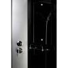 Душевая кабина Niagara Classic NG-2507-14BKT, 80х80 см, без крыши, с тропическим  душем