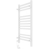 Полотенцесушитель электрический Laris Астор ЧК П12 350/900 белый, R