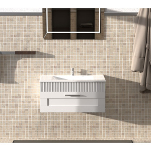 Тумба с раковиной Sanvit Турин 1 80, белая