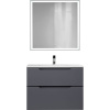 Мебель для ванной Raval Wector 80, подвесная, антрацит