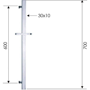 Душевая штанга Remer 317R