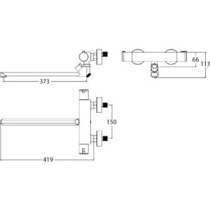 Купить Термостатический смеситель Lemark Yeti LM7834C универсальный в Москве с доставкой Термостатический смеситель Lemark Yeti LM7834C универсальный