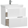 Тумба с раковиной Cersanit Moduo slim 60 белая